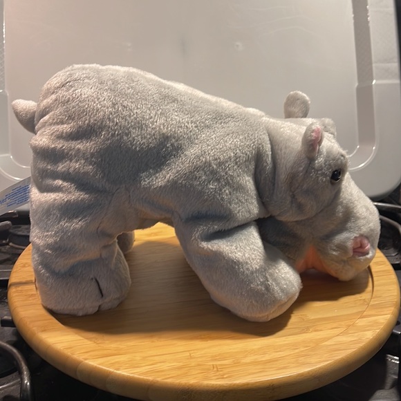 Allie’s Friends Foundation Hippopotamus Plush Wish Pets and Boyd’s Bear Hippo - Picture 4 of 16